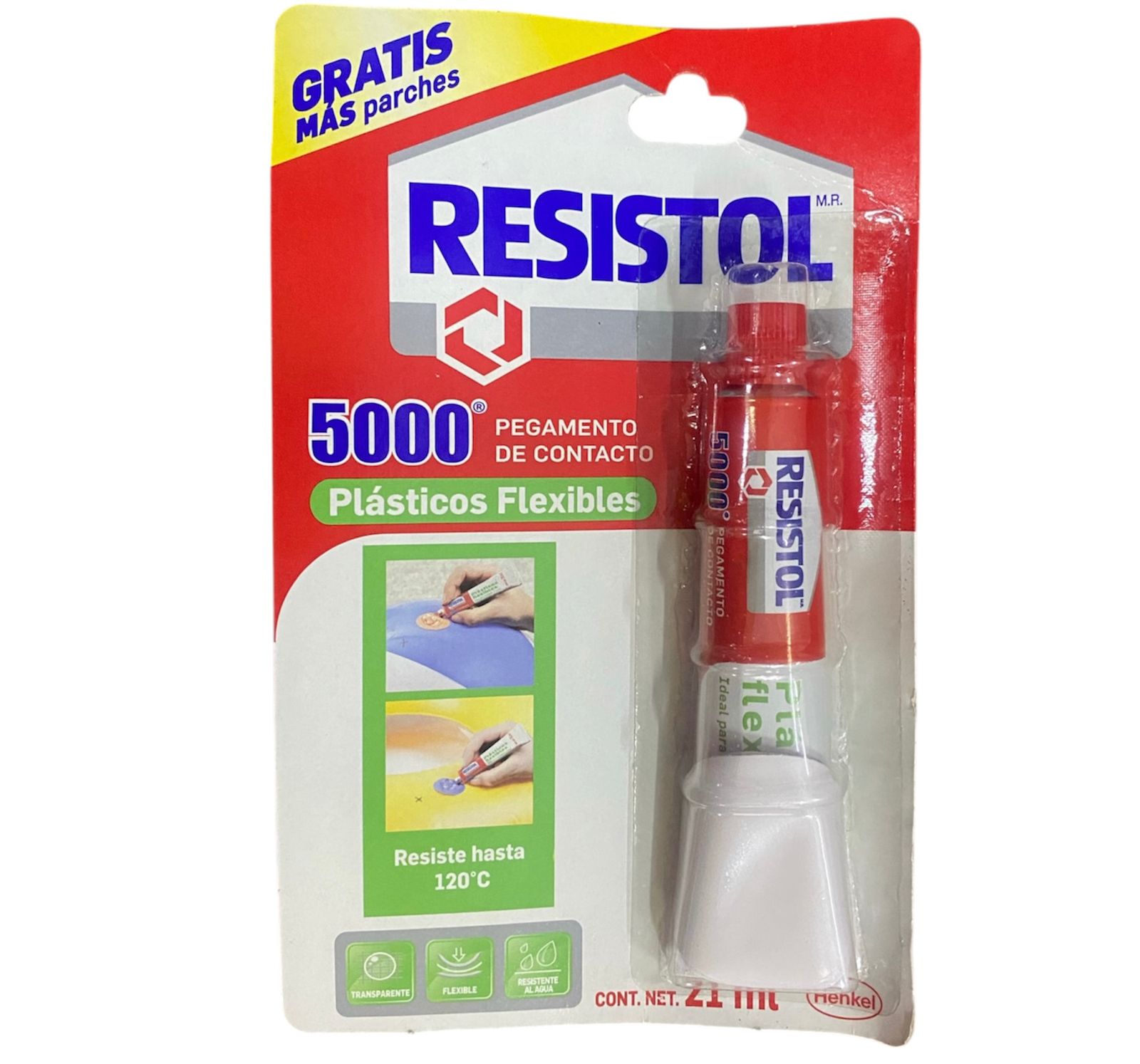 Resistol 5000 Para Plasticos 21ml